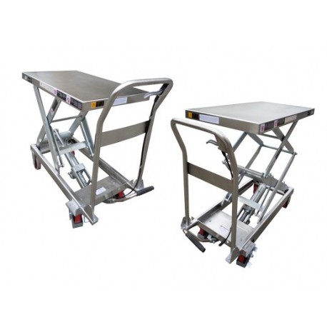 Mobile Stainless Scissor Lift Tables